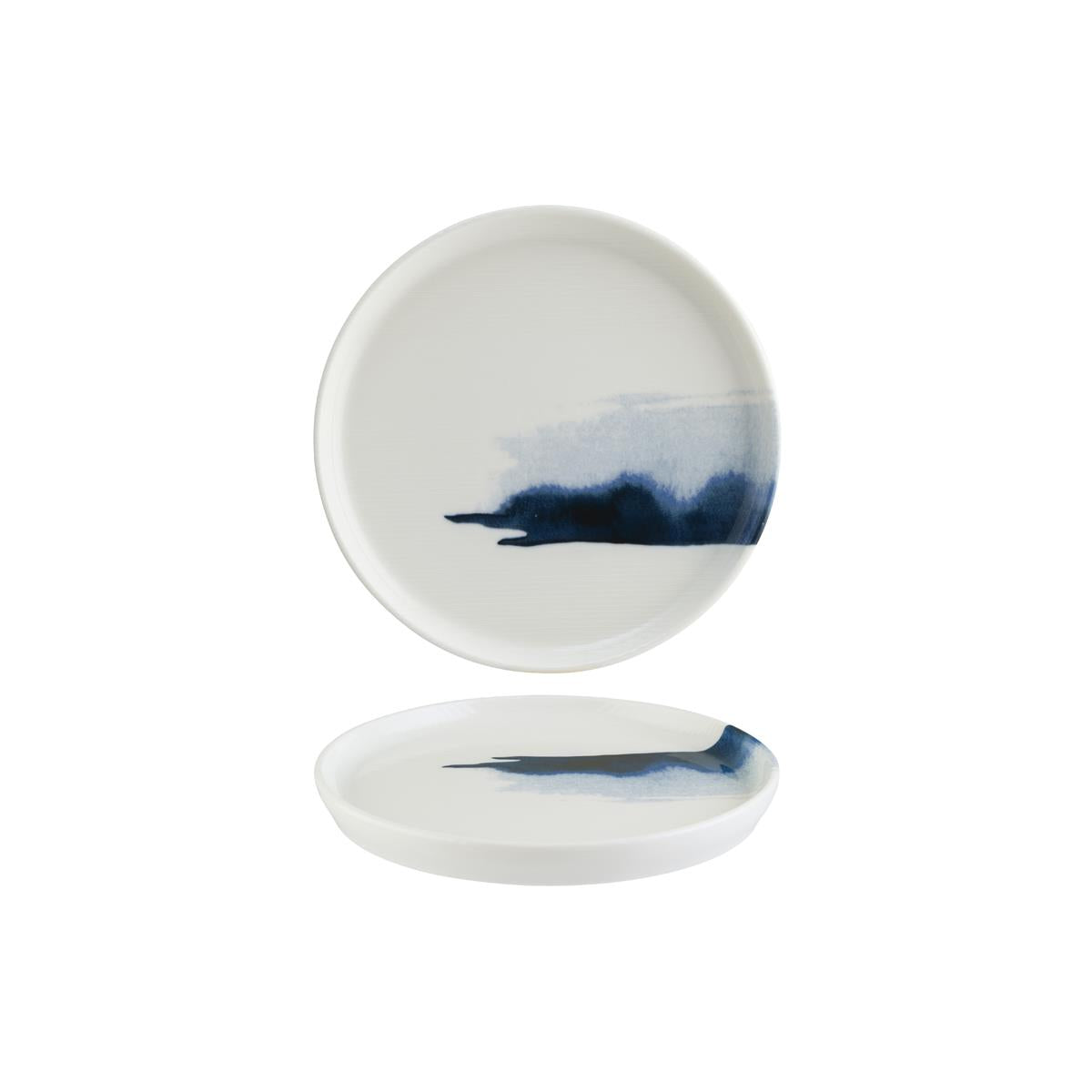 Bonna Blue Wave Hygge Round Plate (Sold in sets of 12)