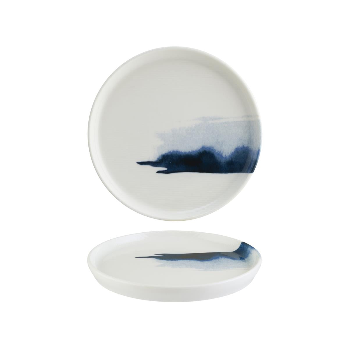 Bonna Blue Wave Hygge Round Plate 280X18Mm (Blwhyg28Dz)