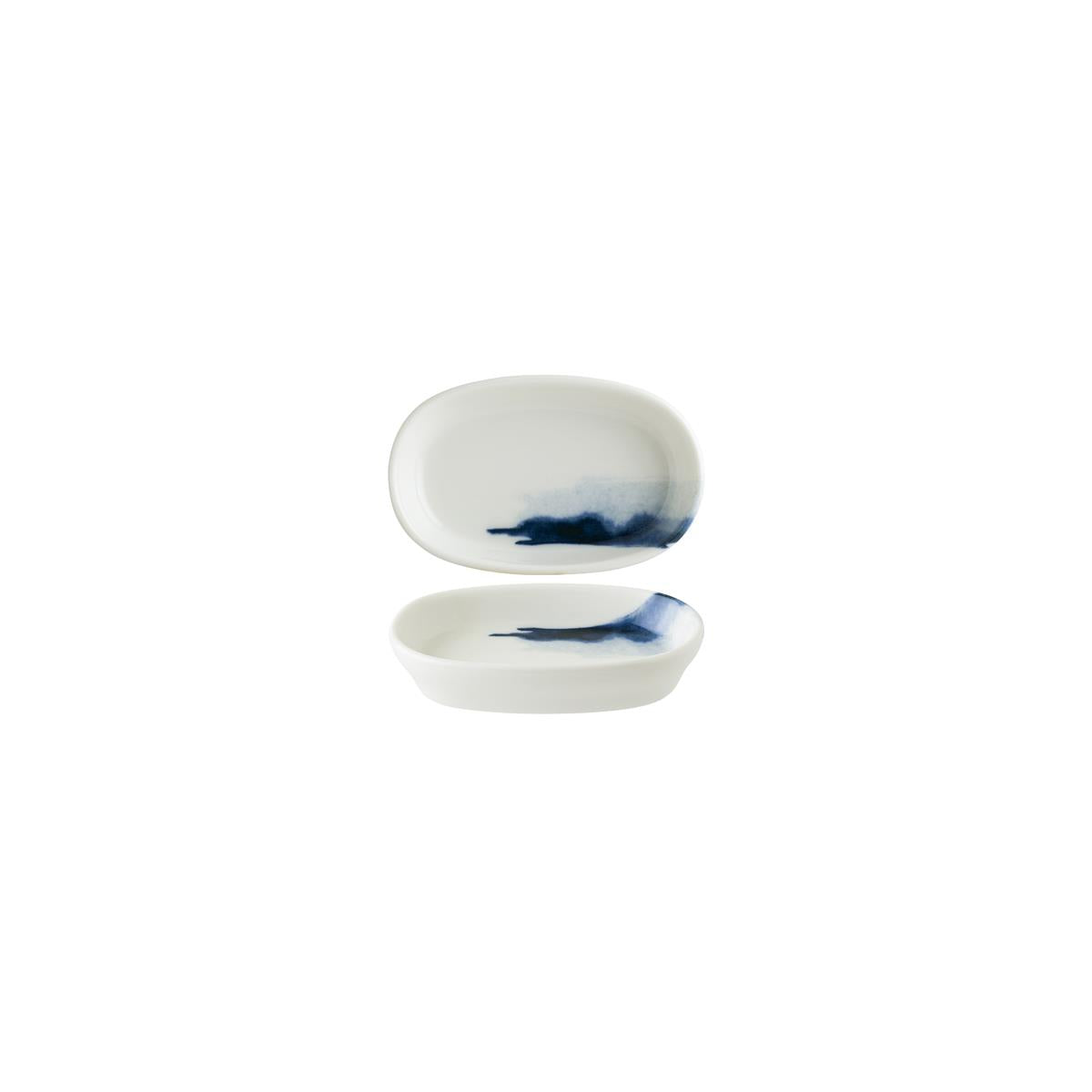 Bonna Blue Wave Hygge Oval Dish 100x22mm (Blwhyg10Ov) (Sold in sets of 12)