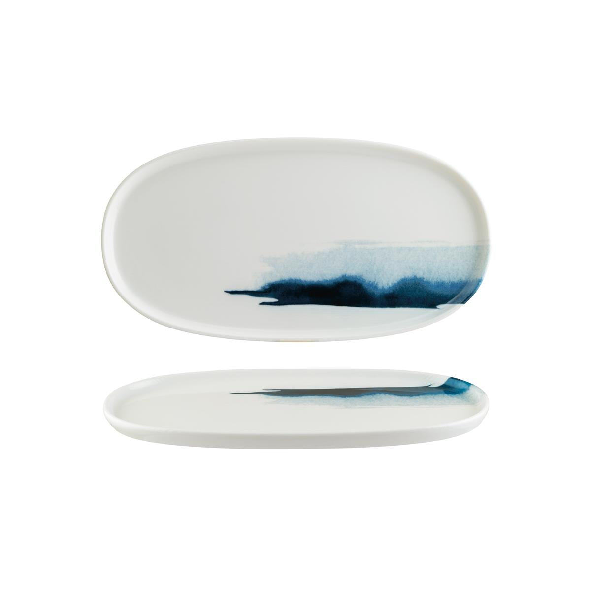 Bonna Blue Wave Hygge Oval Platter (Sold in sets of 6)