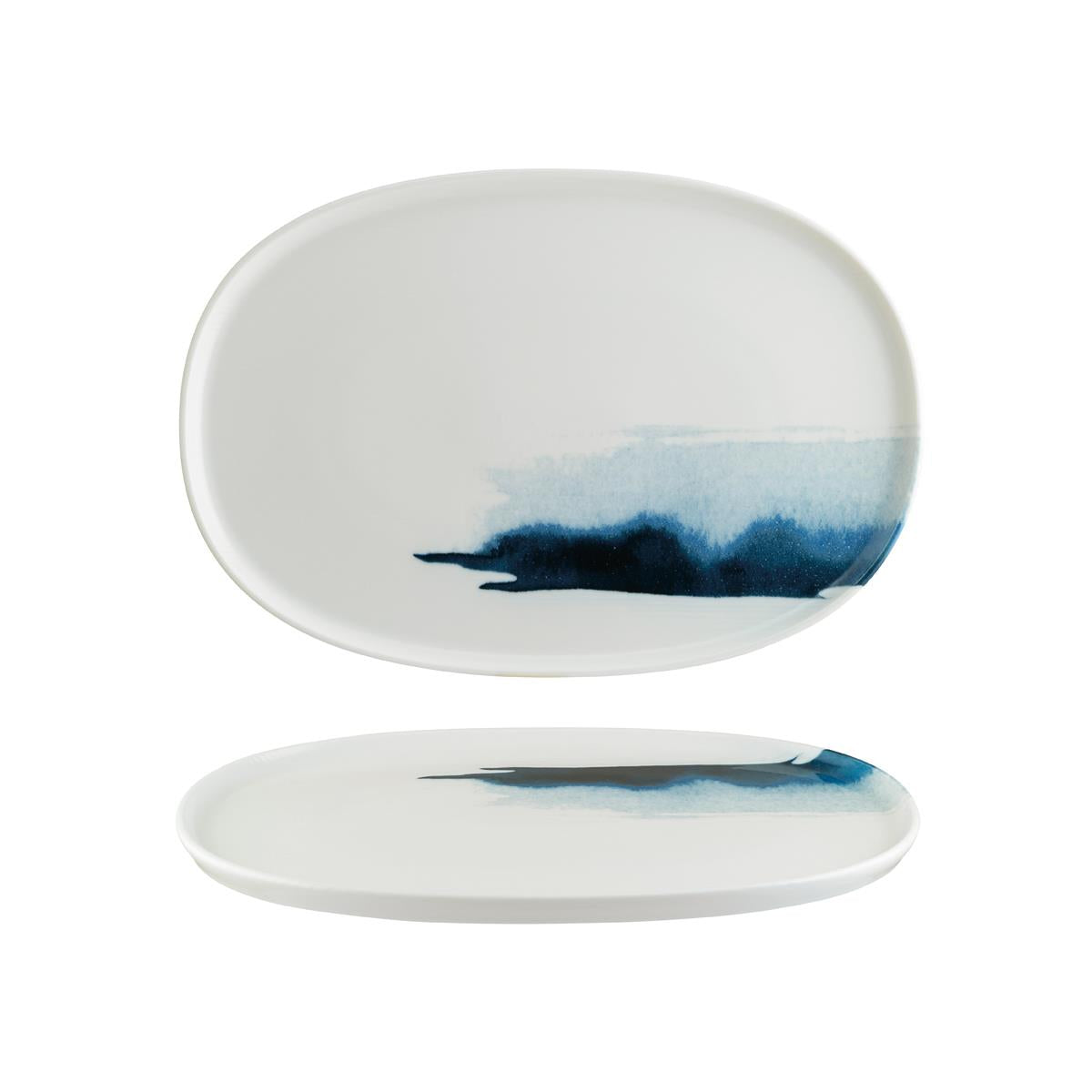 Bonna Blue Wave Hygge Oval Platter 340X230X18Mm(Blwhyg34Ov)