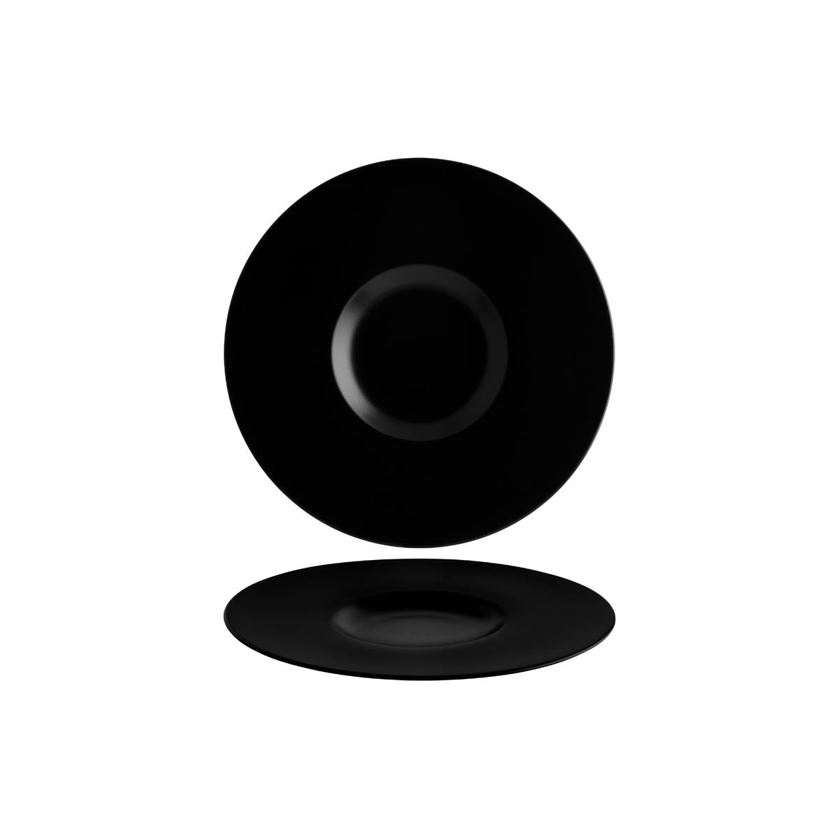 Bonna Notte Neat Round Plate W Rim (Sold in sets of 6)