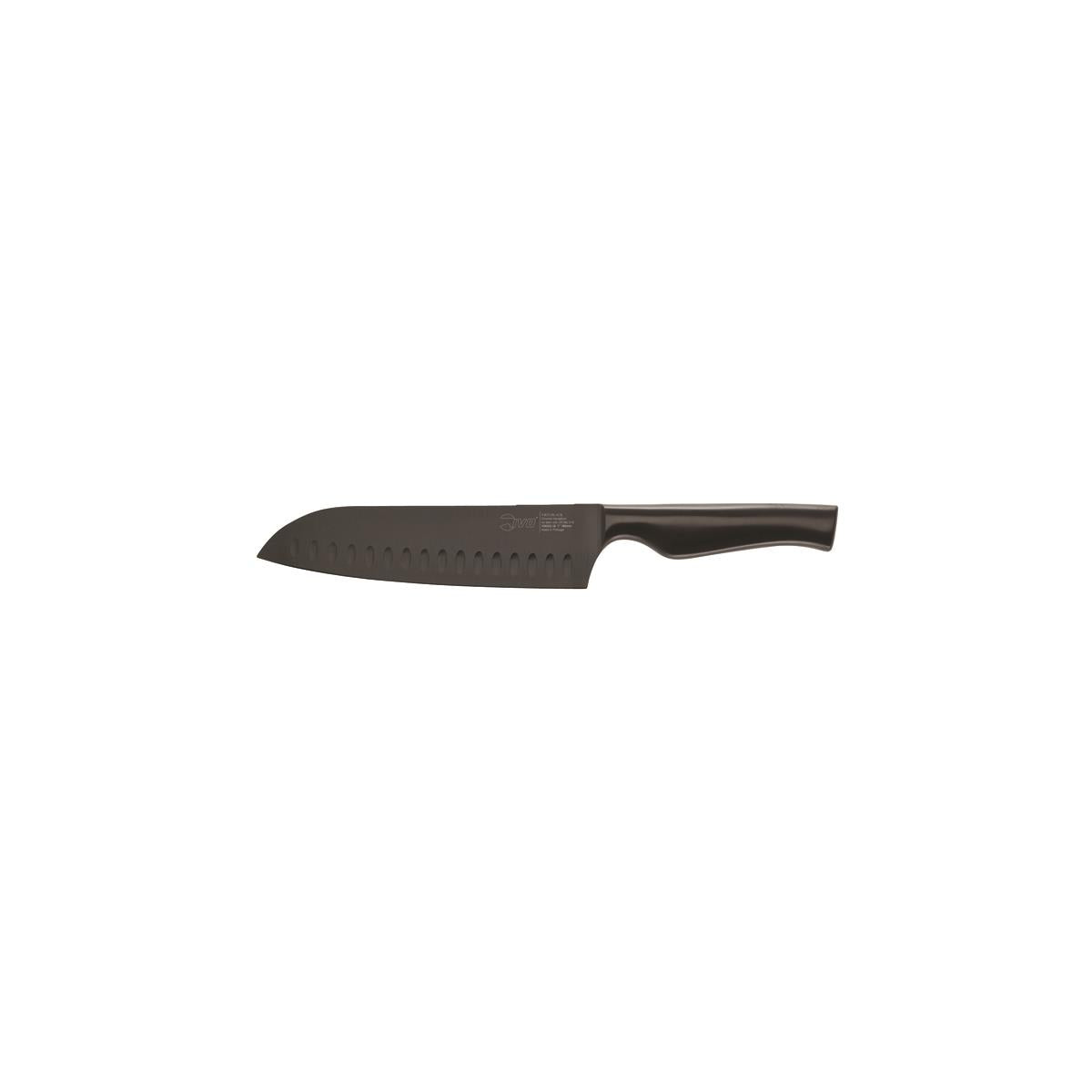 Ivo Virtu Granton Santoku Knife 180mm Black