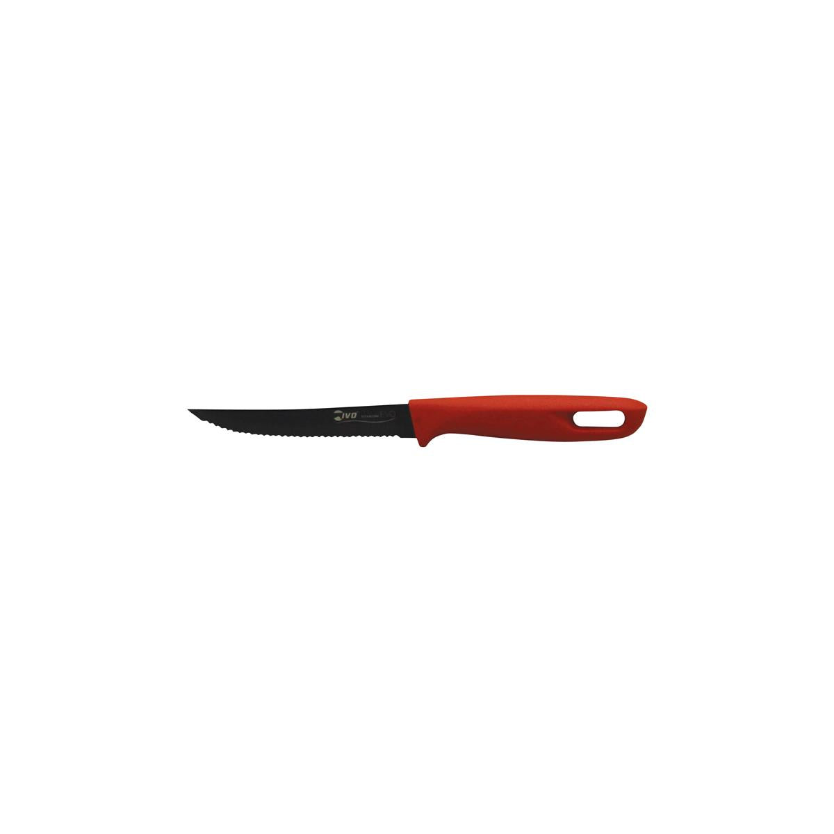 Ivo Evo "221000" Utility Knife Serrated 115mm Red/Titanium (Sold in sets of 6)