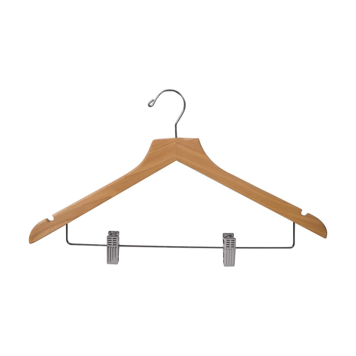 9000-23 - Noble & Price Hook Hanger Std With Clips Birch 445x250x12mm (Sold in sets of 3)