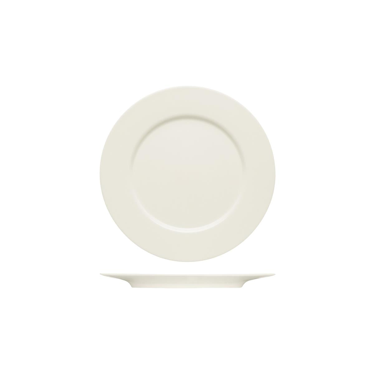 BHS6690022 - Bauscher Purity Flat Plate W Rim (Sold in sets of 6) - Image 3