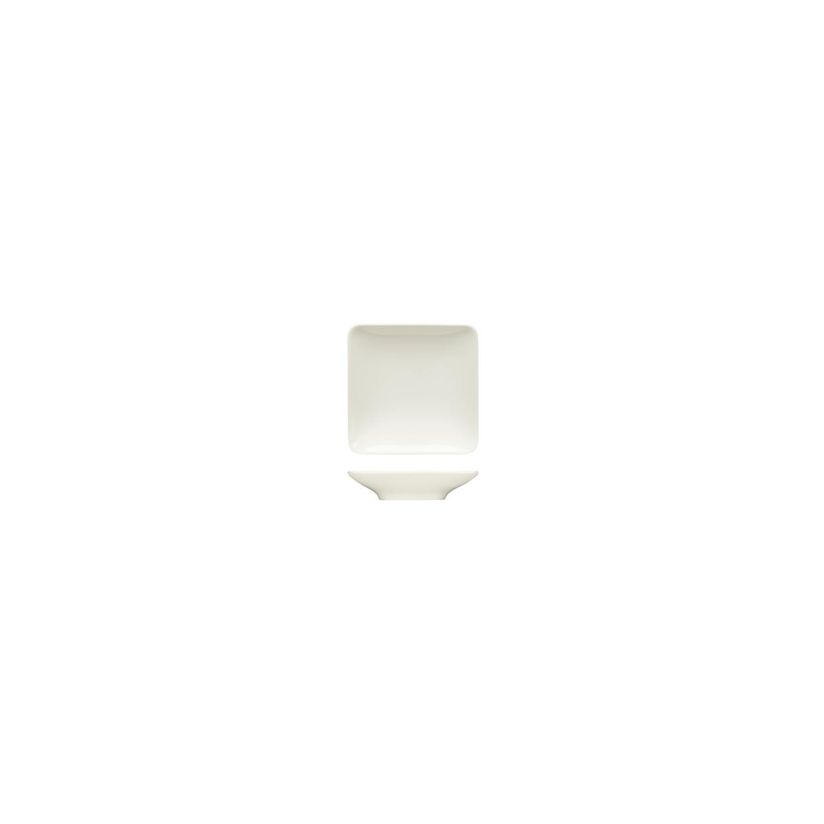 BHS6691509 - Bauscher Purity Square Coupe Plate (Sold in sets of 12)
