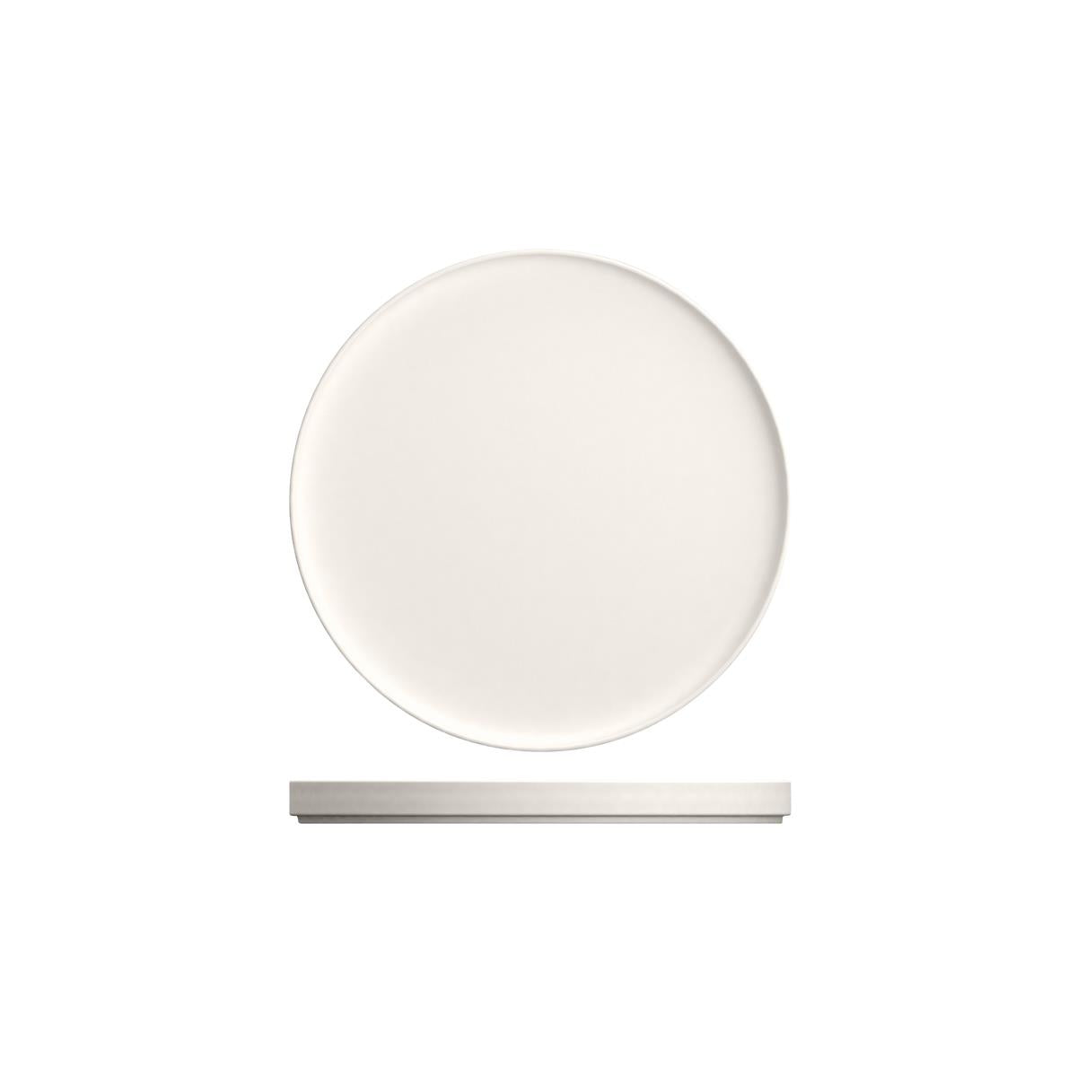 Bauscher Purity Coupe Plate-Stackable 250mm (Sold in sets of 6)