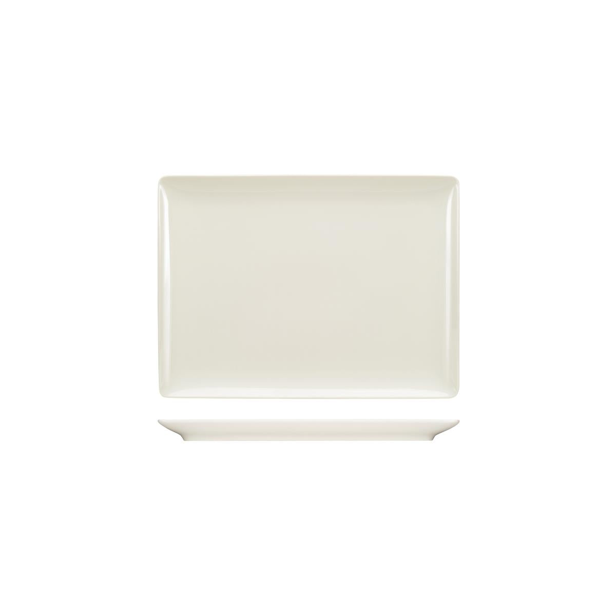 Bauscher Purity Coupe Platter-Retangular 270x200mm (Sold in sets of 6)
