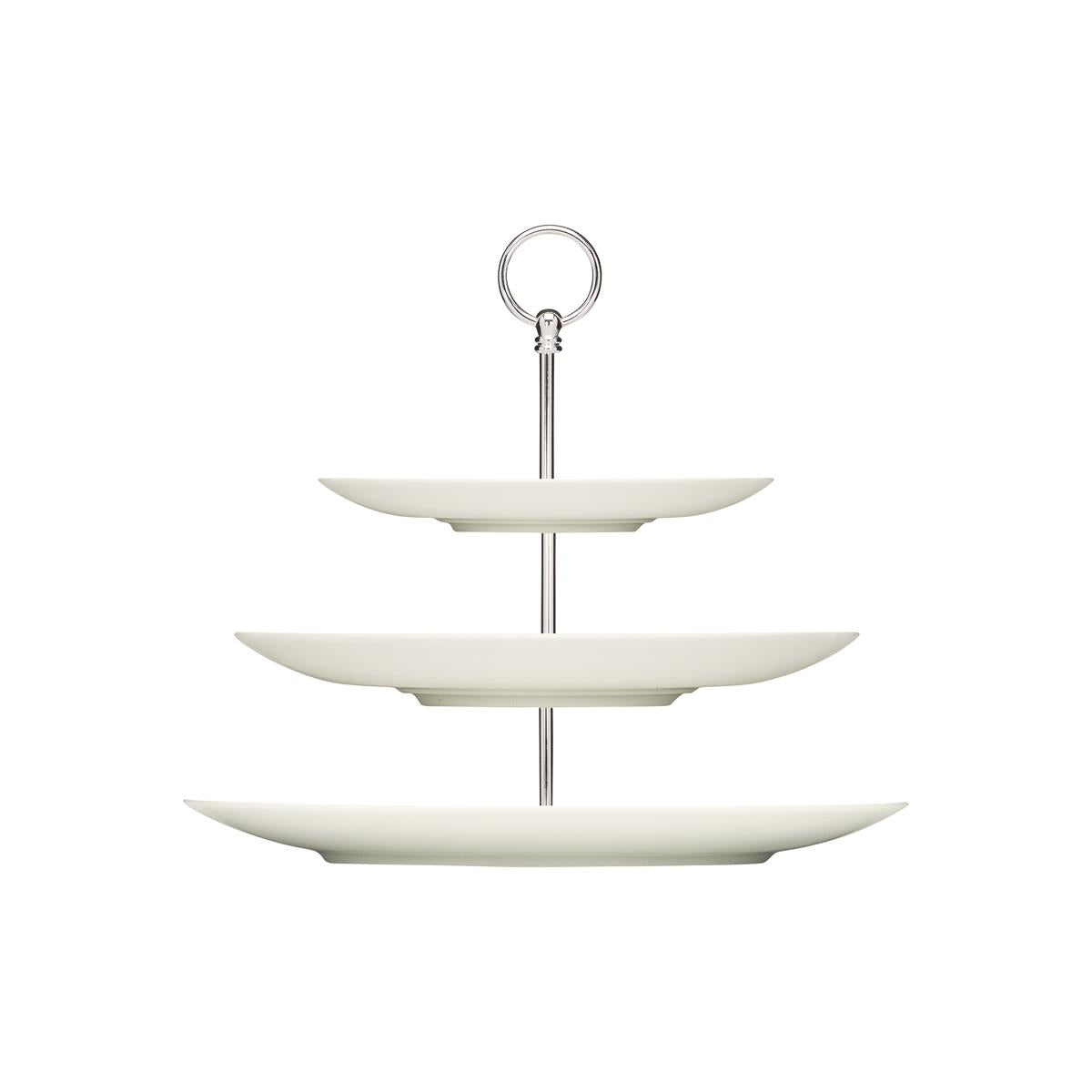 Bauscher Purity Serving Stand 3 Tier Coupe Plate 270X324Mm