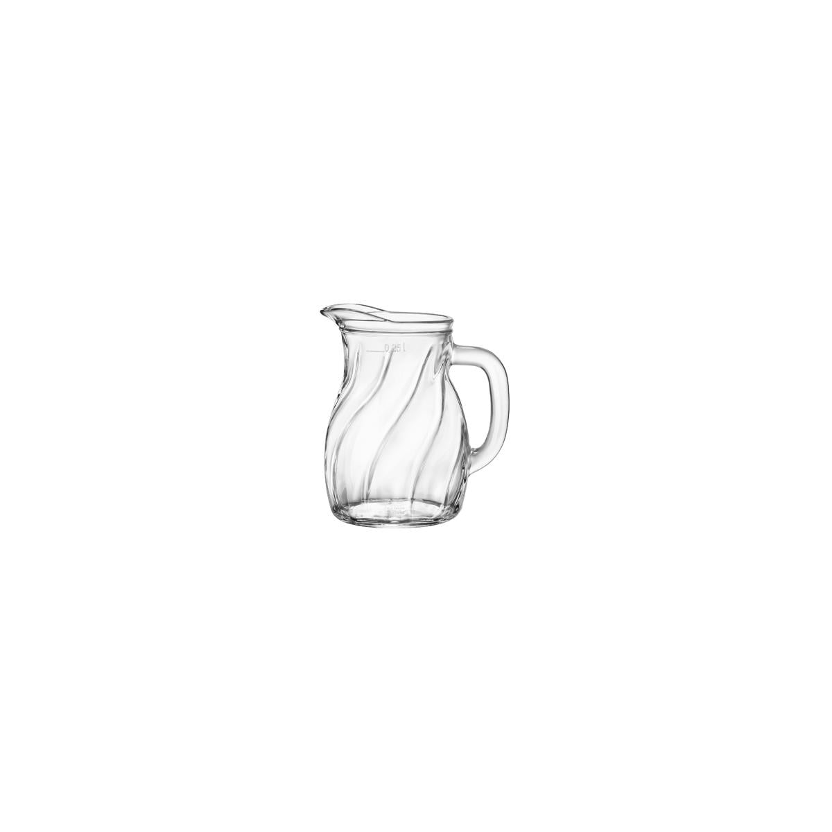 330-023 - Bormioli Rocco Bistrot Twist Carafe Clear (Sold in sets of 12)