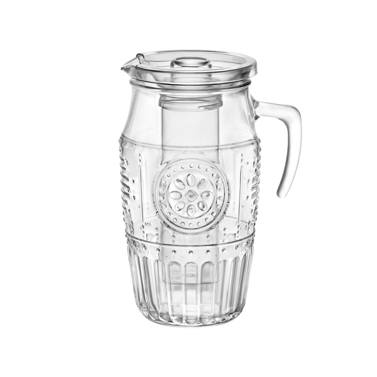 330-118 - Bormioli Rocco Romantic Water Pitcher 1.8L Clear (3.35942) (Sold in sets of 6)