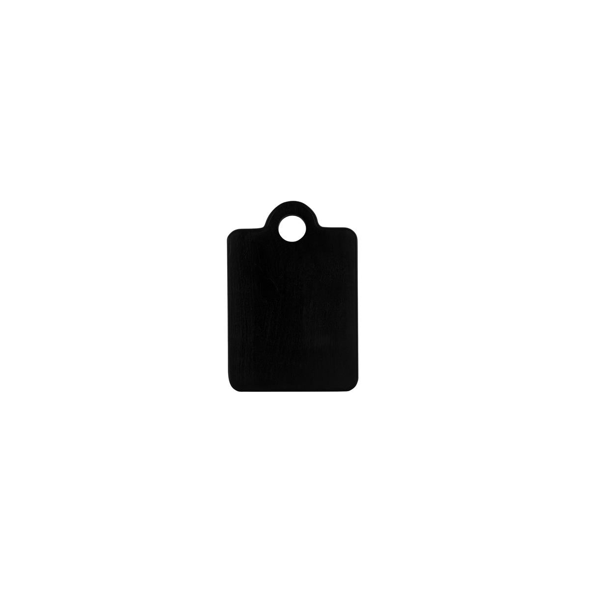 4975 - Chef Inox Serve Board Blk W/Loop Hdl Acacia 280x190x25mm (Sold in sets of 4)