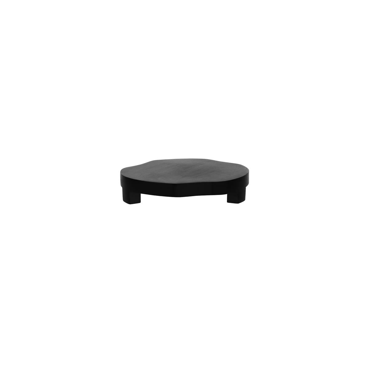 4983 - Sets of 2 & 4 Chef Inox Black Acacia Oval Servers 420x130x52mm - Image 2
