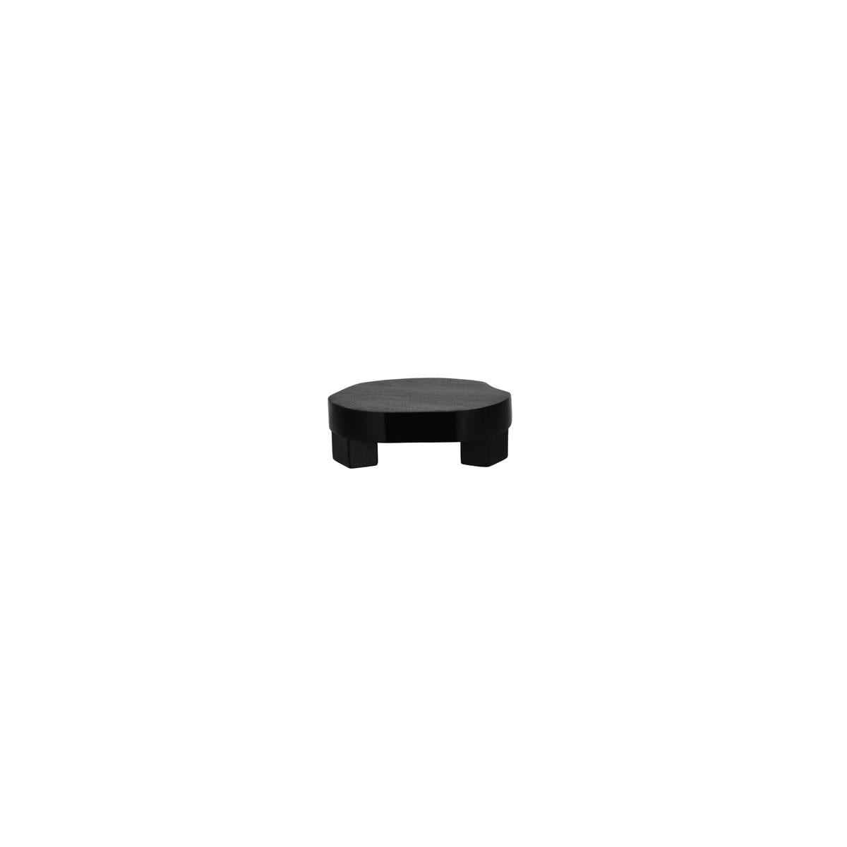 4983 - Sets of 2 & 4 Chef Inox Black Acacia Oval Servers 420x130x52mm - Image 4