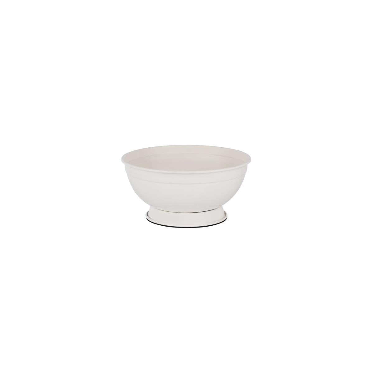 78820 - Coney Isl-Galvanised Creme P C (Sold in sets of 4)