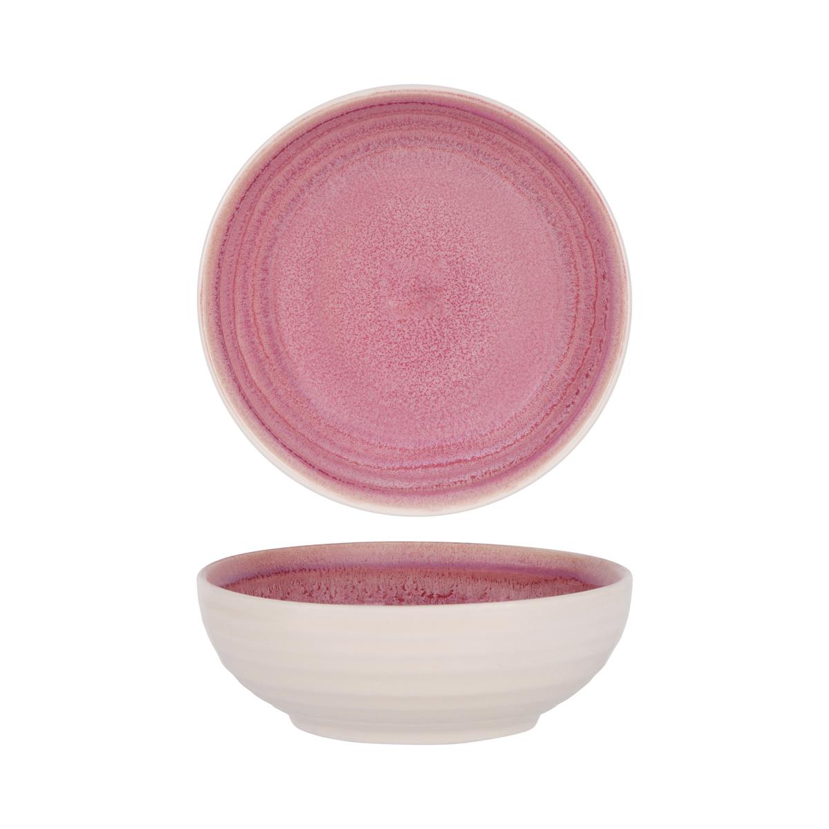 Tablekraft Linea Round Deep Bowl 160x55mm Dusty Pink (Sold in sets of 6)
