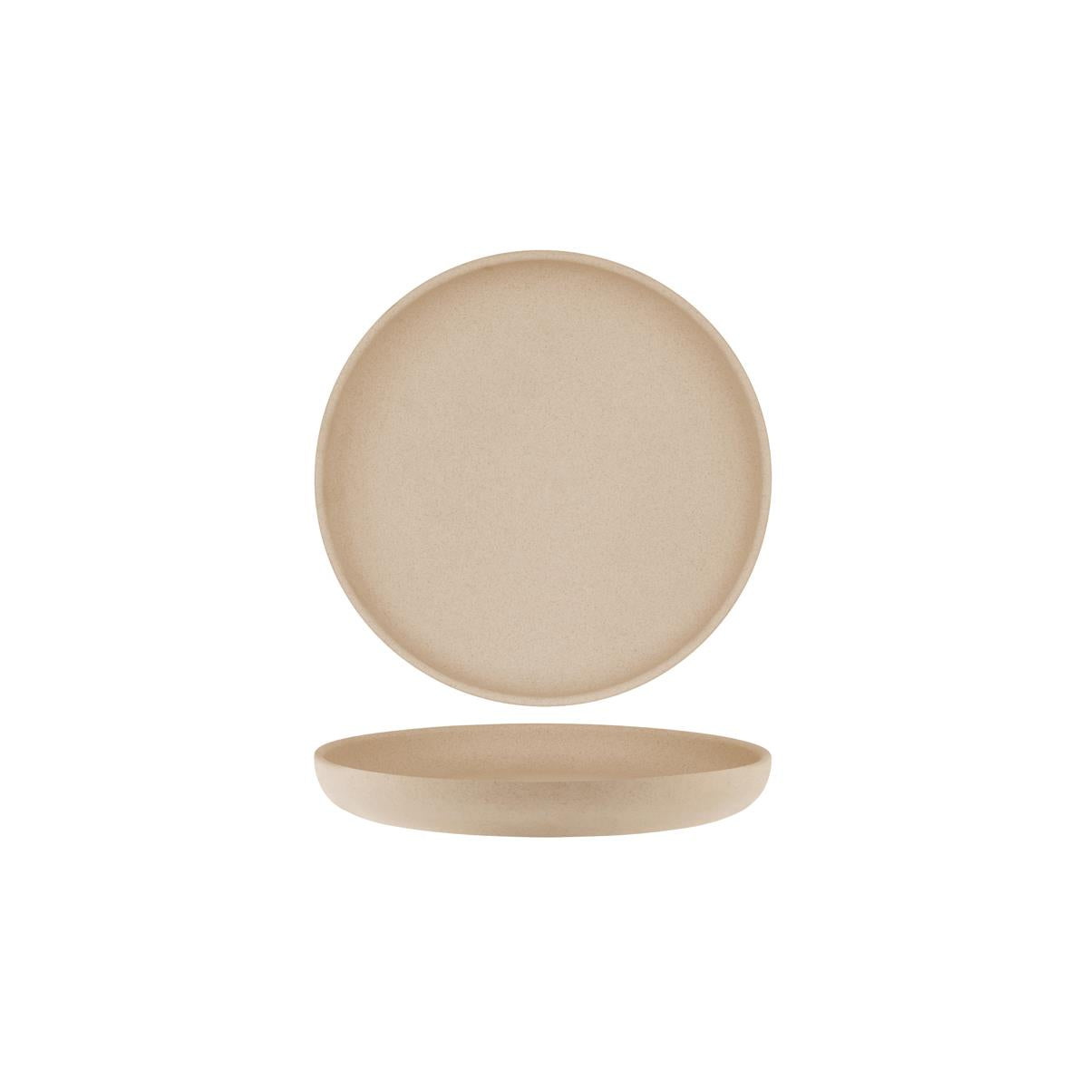 Tablekraft Soho Round Deep Coupe Plate Stone (Sold in sets of 6)