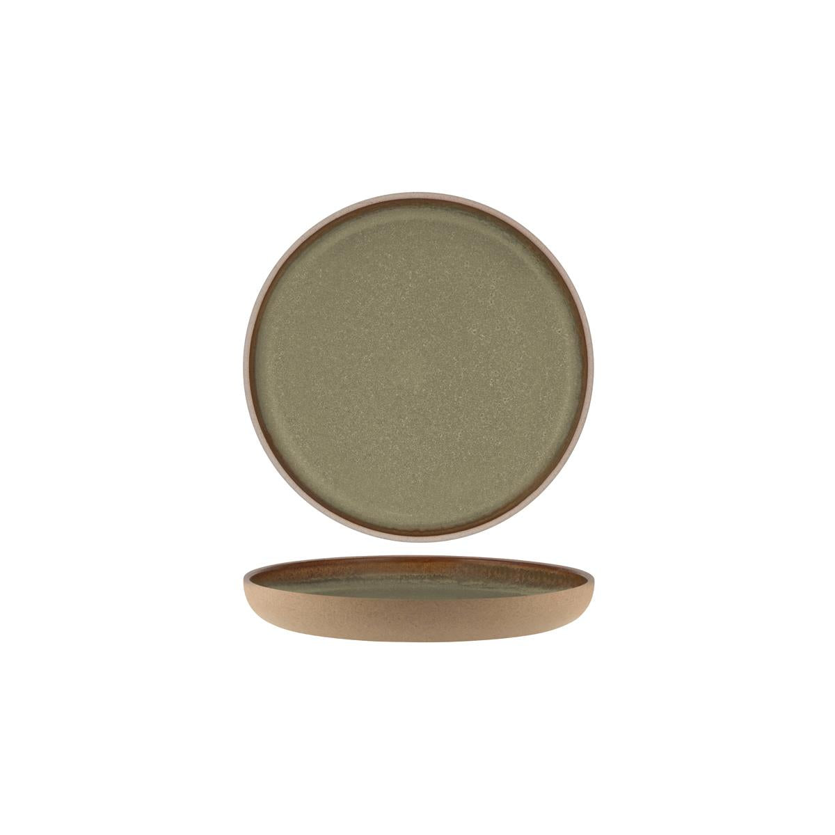 Tablekraft Soho Round Deep Coupe Plate Burnt Sienna (Sold in sets of 6)