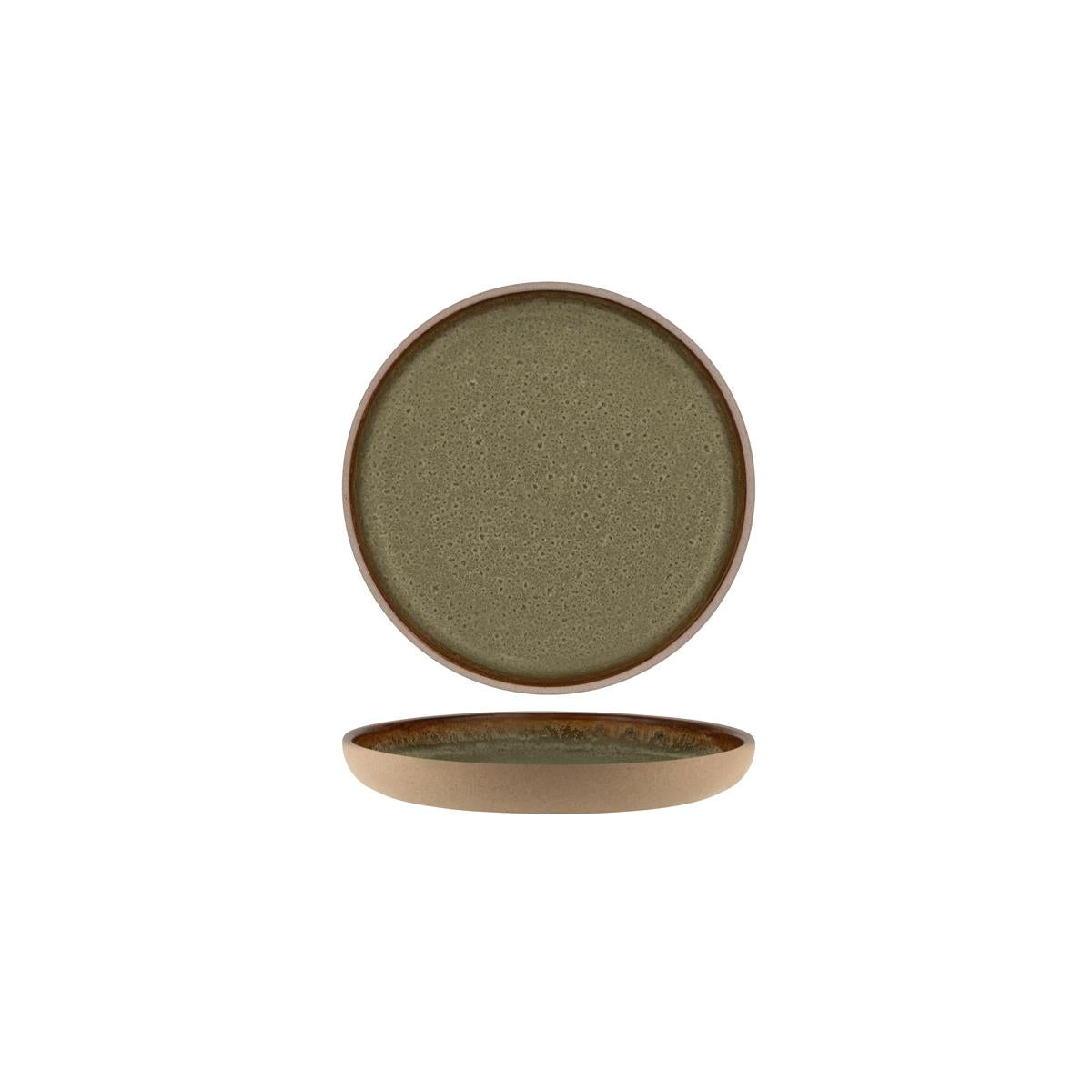 Tablekraft Soho Round Deep Coupe Plate 235X30Mm Burnt Sienna