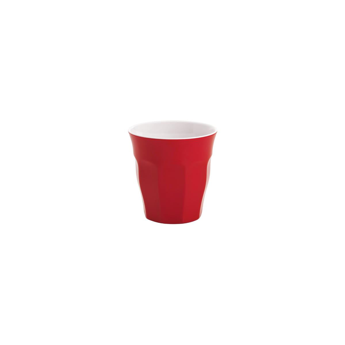 47504 - Jab Gelato-Red/White Espresso Cup 200ml (Sold in sets of 12)