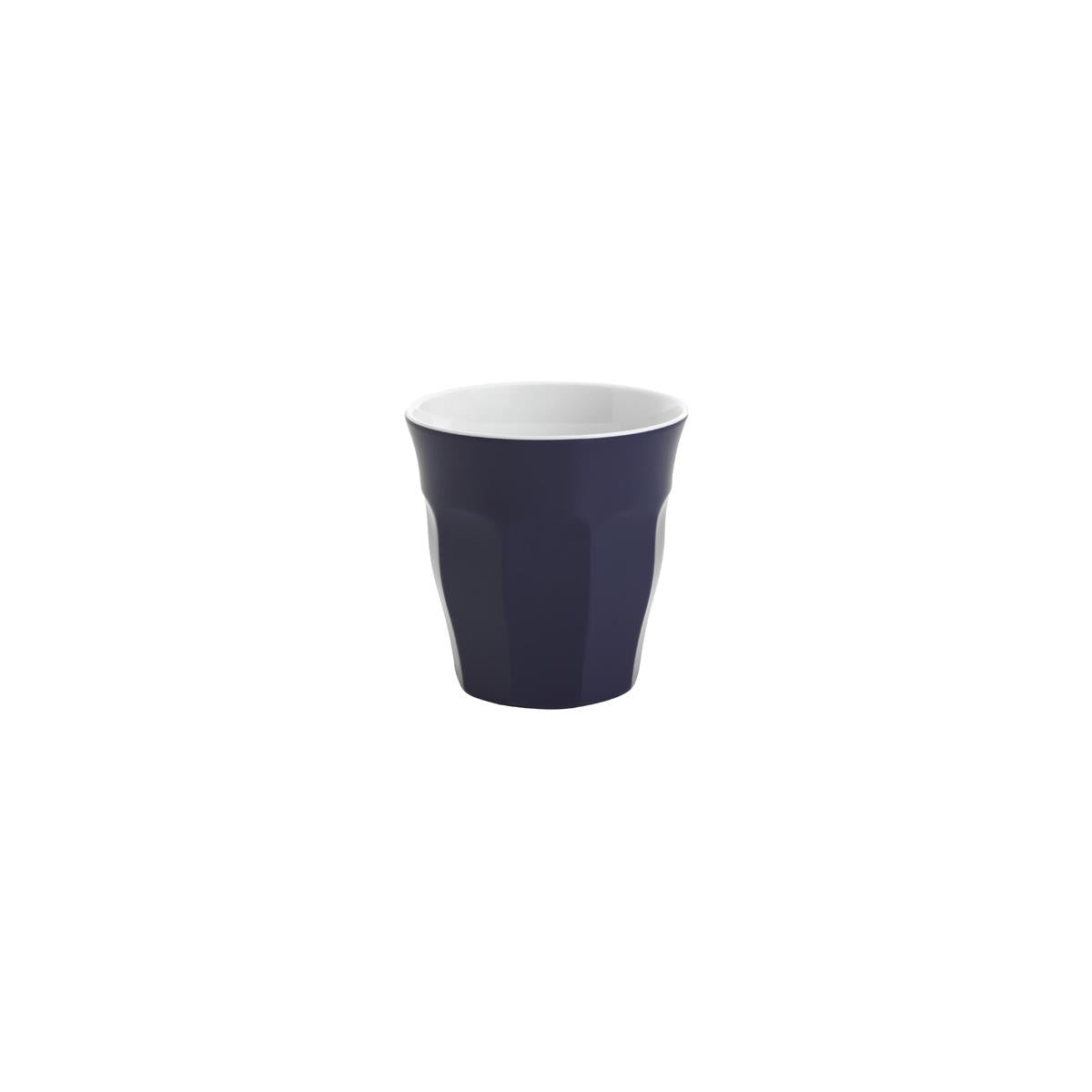 47534 - Jab Gelato-Navy Blue/White Espresso Cup 75mm200ml (Sold in sets of 12)