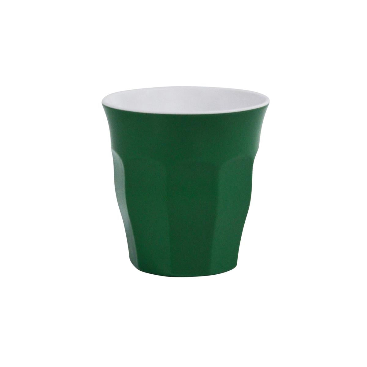 48490 - Jab Gelato-Green/White Espresso Cup 75mm 200ml (Sts0793) (Sold in sets of 12)