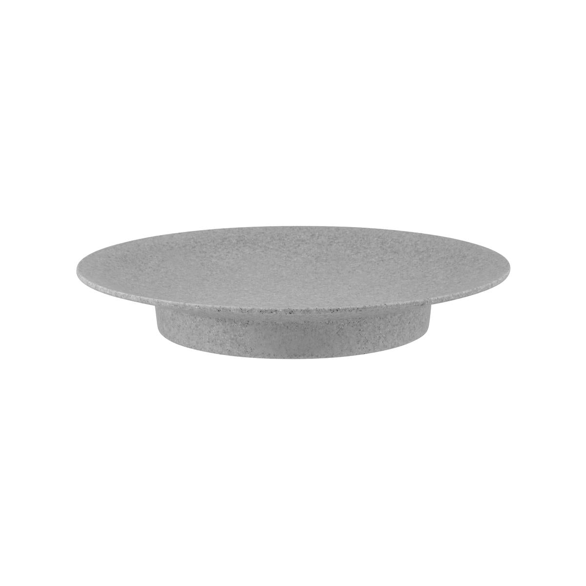 49207-CON - Jab Concrete Matt Cake Stand/Plate Footed Coupe 340x50mm(201 (Sold in sets of 4)