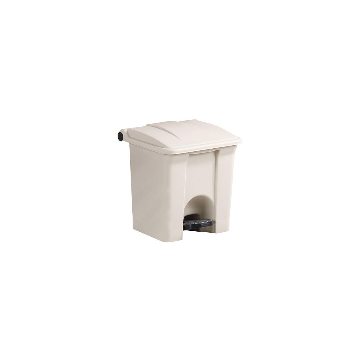 JW-CPT30 - Jiwins Pedal Bin w/ Inner Beige PP/PE 400x378x440mm 30.3lt (Sold in sets of 4)