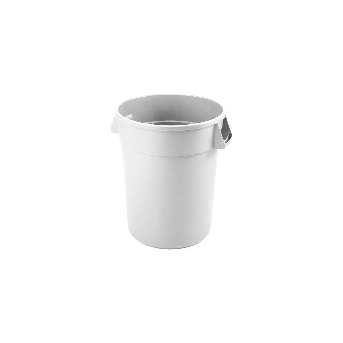 JW-CR38W - Jiwins Round Ingredient Container White Pe 398x434mm 37.85L (Sold in sets of 6)