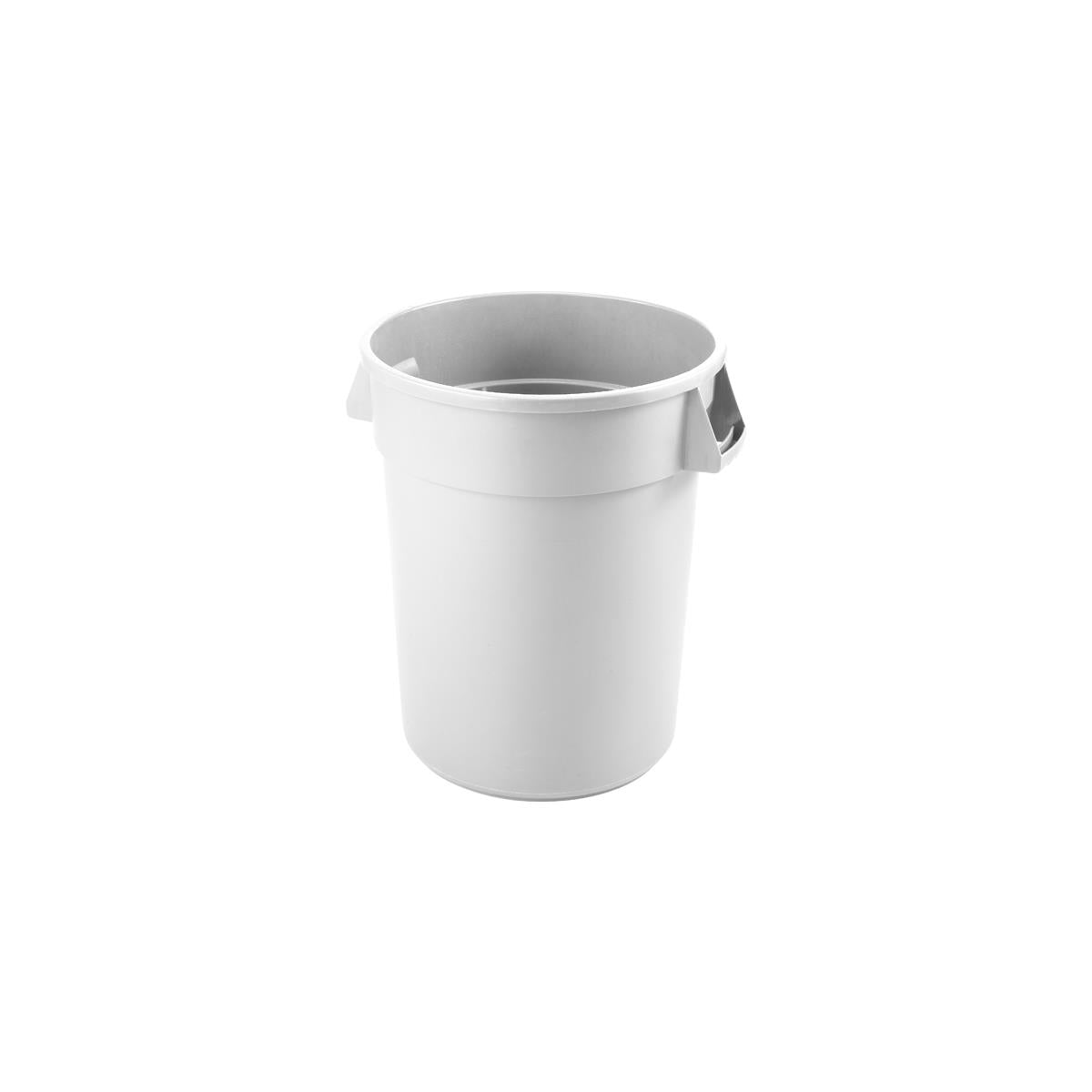 JW-CR76W - Jiwins Round Ingredient Container White Pe 492x584mm 75.70L (Sold in sets of 6)