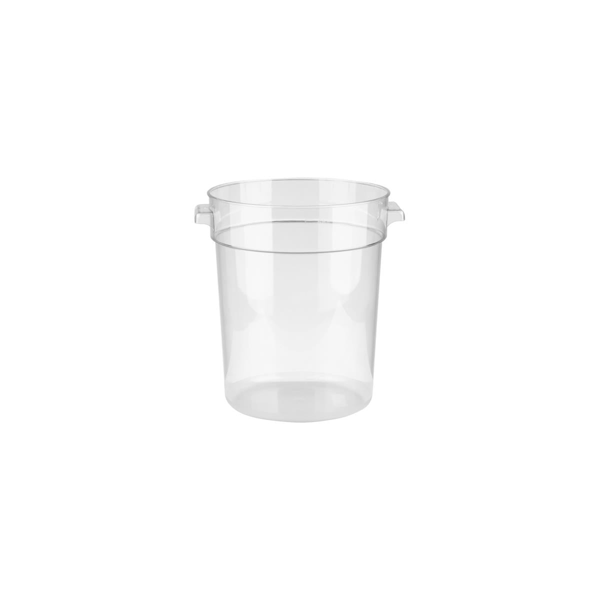 Jiwins Round Food Storage Container Clear Pc (Sold in sets of 12)