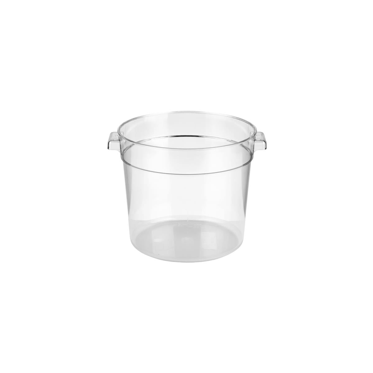 Jiwins Round Food Storage Container Clear Pc (Sold in sets of 12)
