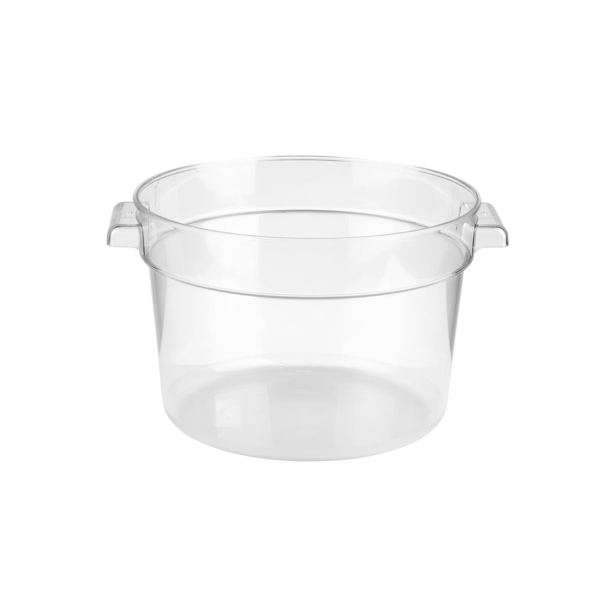 Jiwins Round Food Storage Container Clear Pc (Sold in sets of 12)