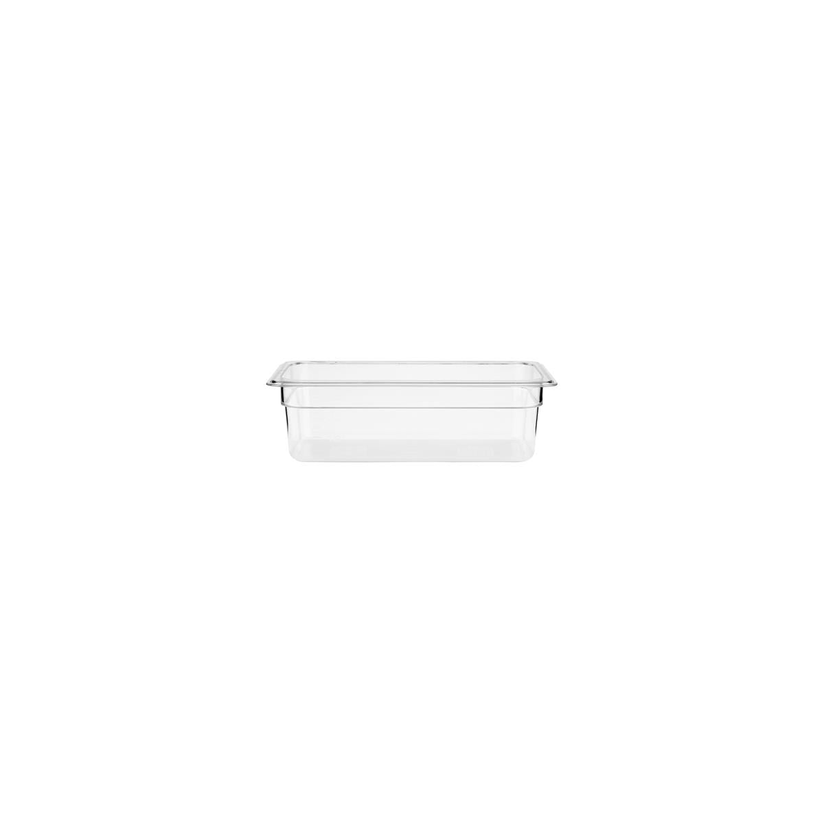 JW-P162-CLEAR - Jiwins Gastronorm Pan- Polycarb 1 6 x Clear (Sold in sets of 6)
