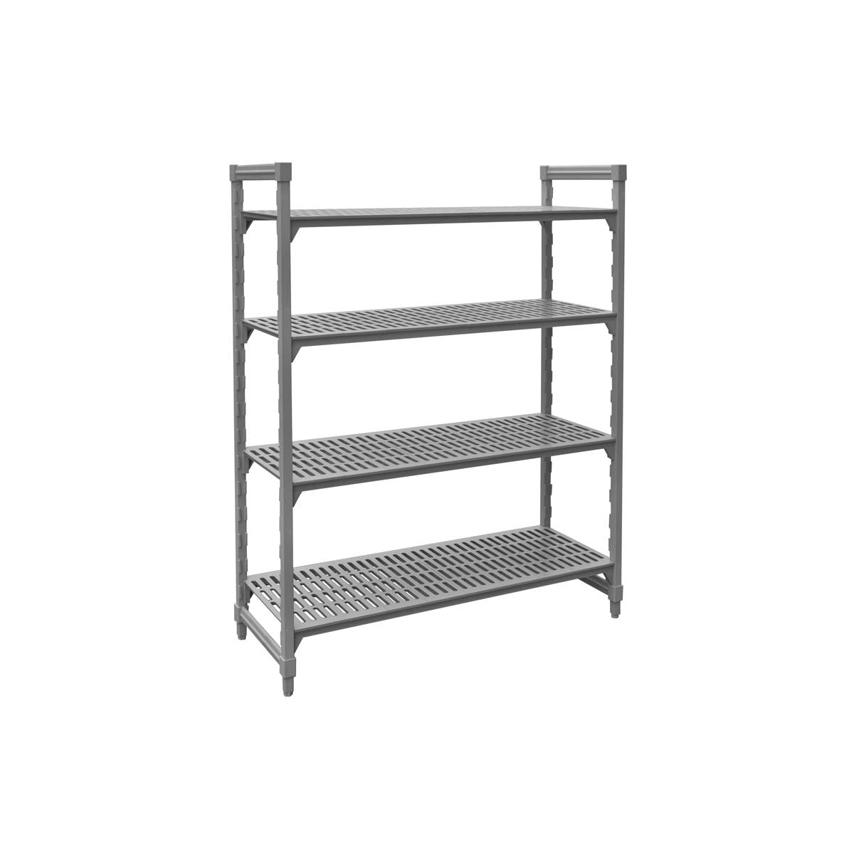 JW-PSU421872 - Jiwins Vented Shelf Kit Complete Grey Pp/Iron 1060X455X1800