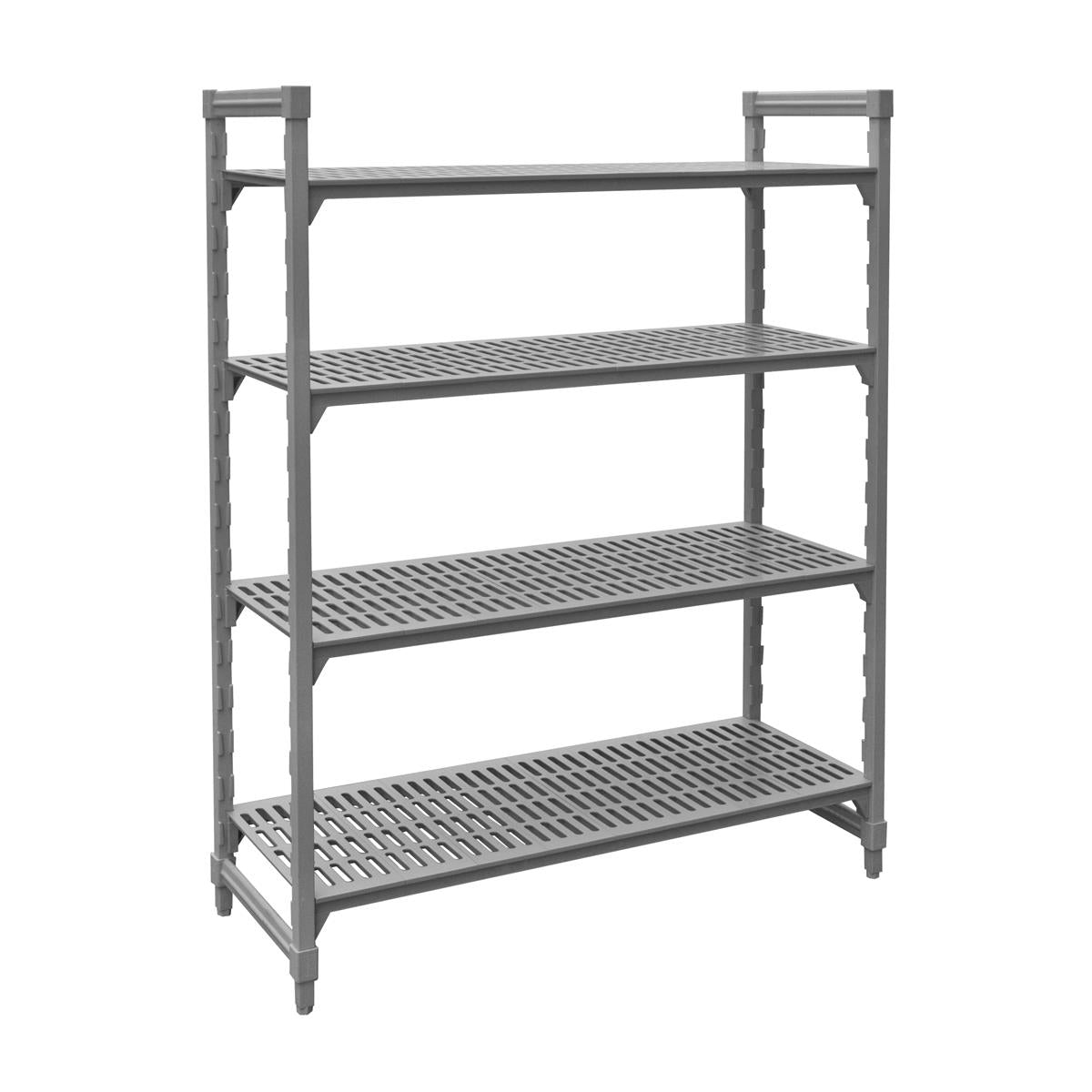 JW-PSU602472 - Jiwins Vented Shelf Kit Complete Grey Pp/Iron 1525X610X1800