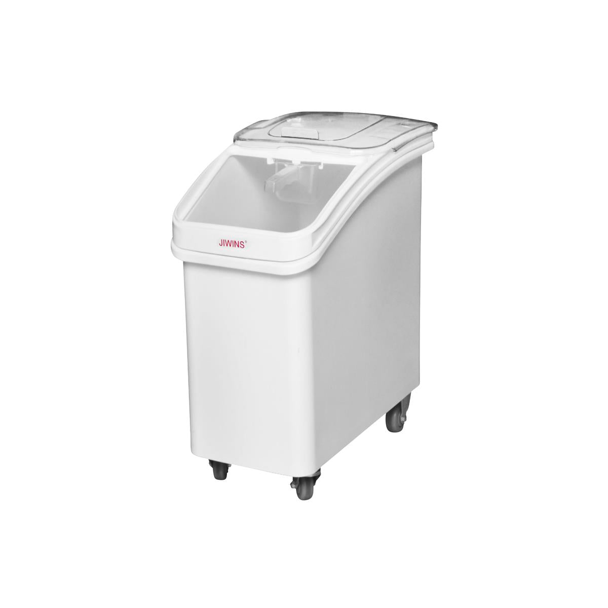 JW-S81 - Jiwins Ingredient Bin W/Castors 81L Poly/Pc 748x328x740mm