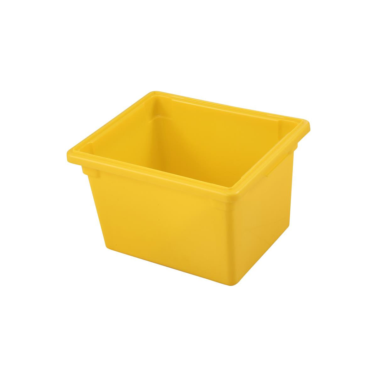 JW-SB30 - Jiwins Container For Cleaning Cart Yellow Pe 454x362x278mm (Sold in sets of 6)