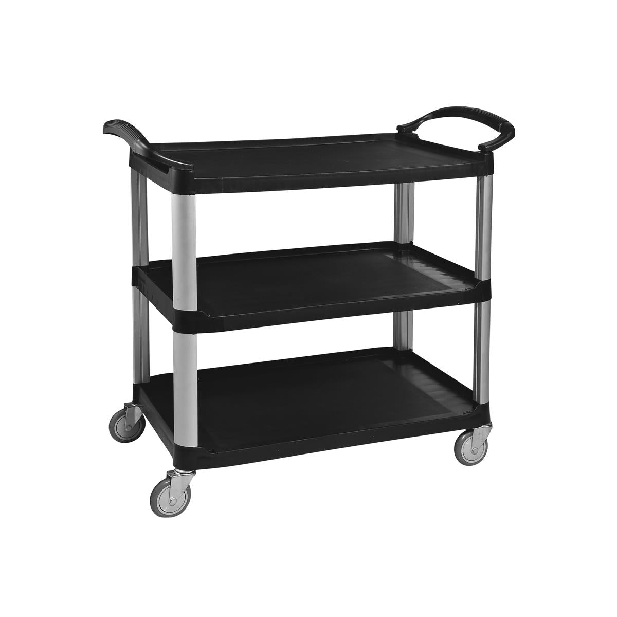 JW-SEDO - Jiwins Service Cart W/O Panel Black Pp/Alum 980X530X930Mm