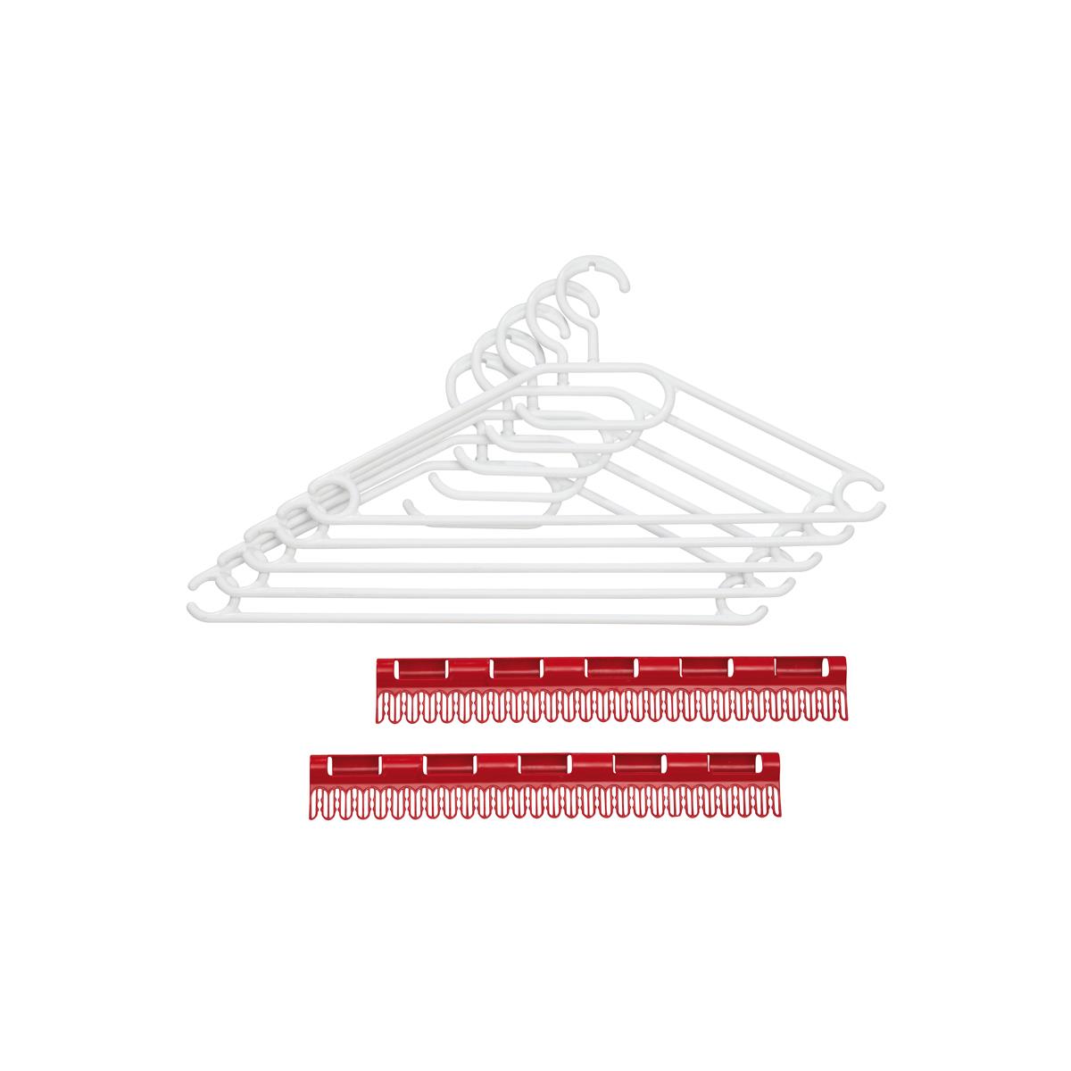 LEFL81535 - Leifheit Pegasus Air Dryer Hanger 7Pc Set Set of 6 (Sold in sets of 6)