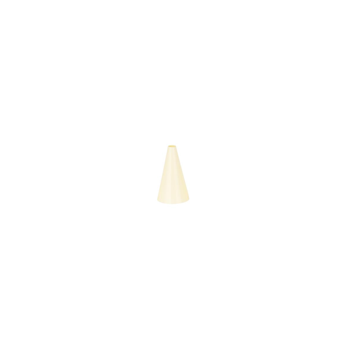 00743-P - Chef Inox Thermo Decorating Tube Plain Plastic White - Image 2