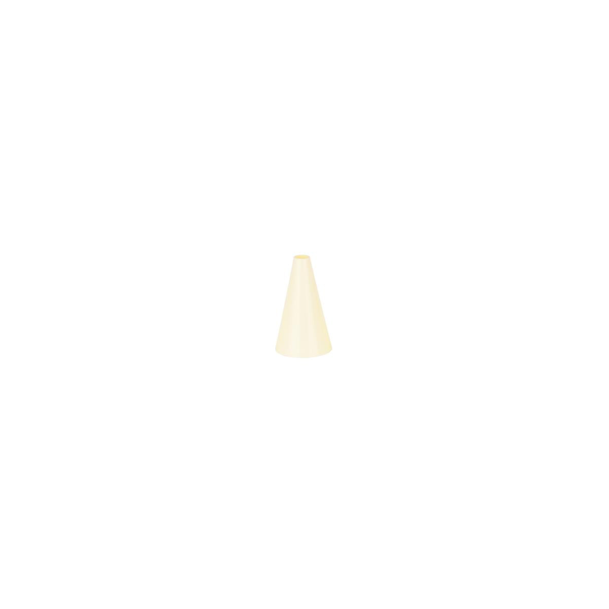 00743-P - Chef Inox Thermo Decorating Tube Plain Plastic White - Image 3