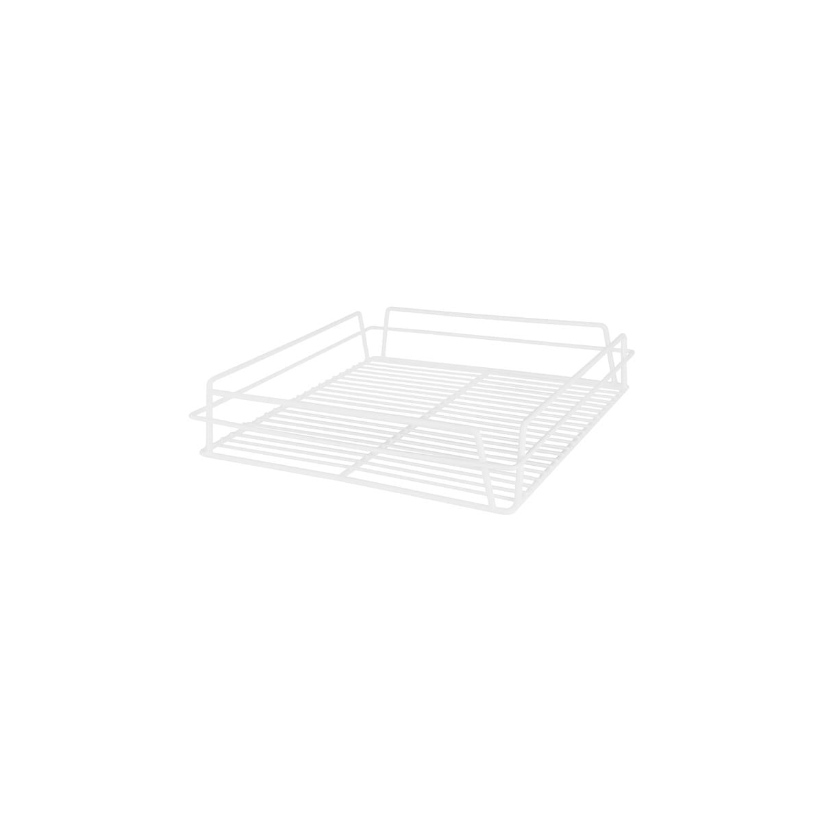 2810 - Square Glass Baskets 360x360mm by Chef Inox with PVC – 12 Pieces