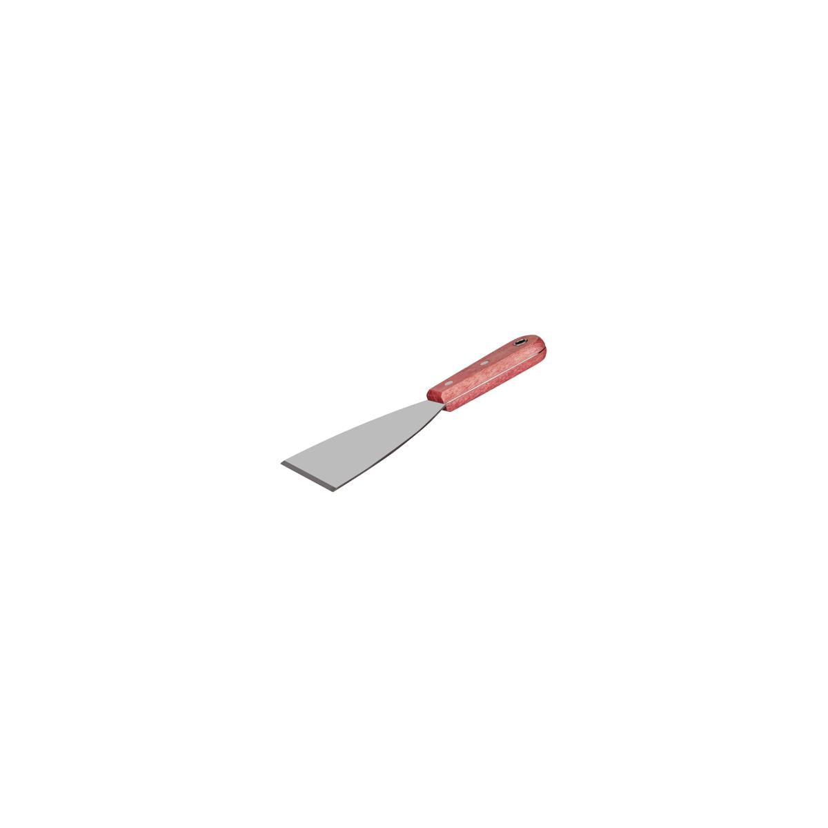 3014 - Chef Inox Grill Scraper 18/0 W/Wood Hdl