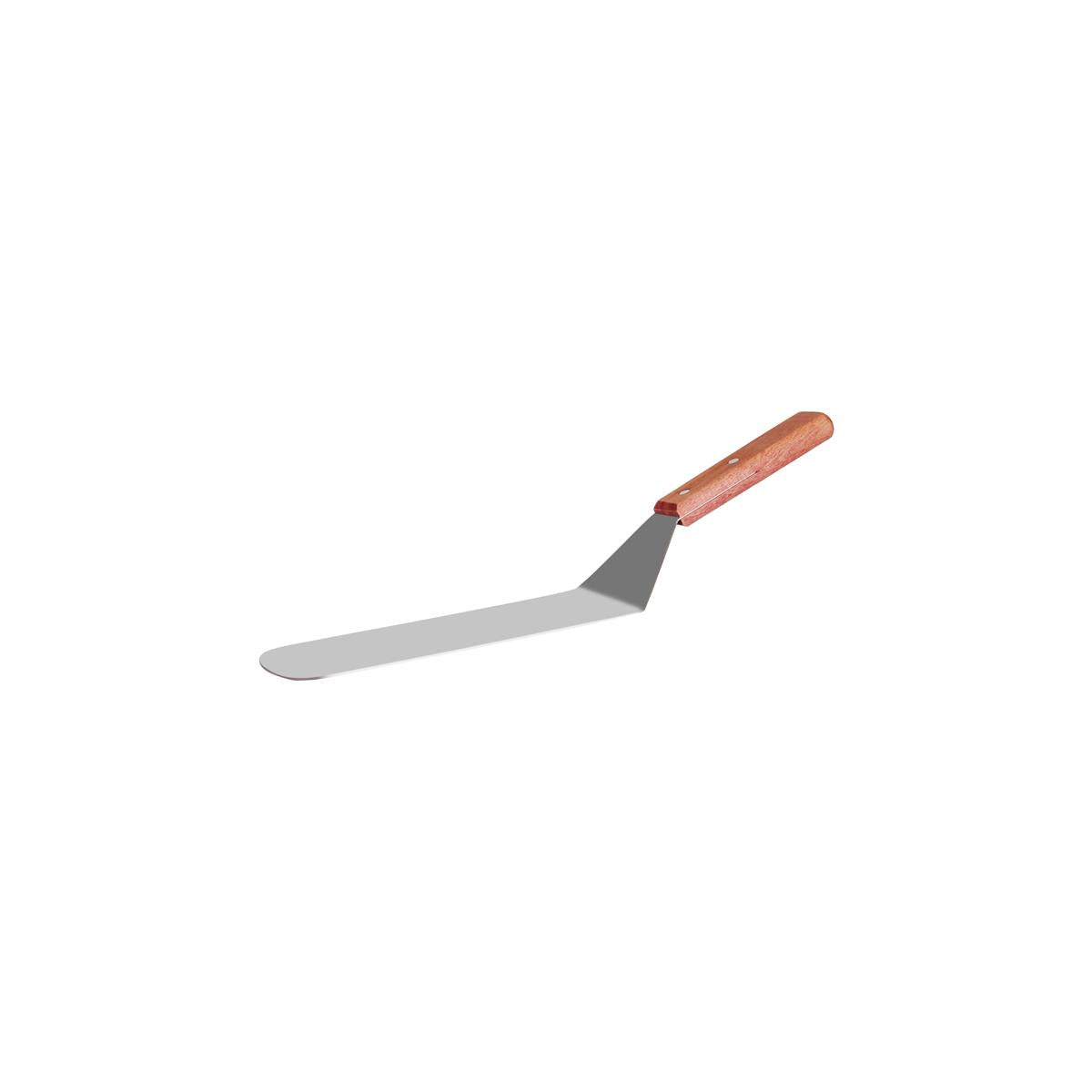 3023 - Flexible Turner 18/0 Stainless Steel with Wood Handle by Chef Inox – 12 Pieces