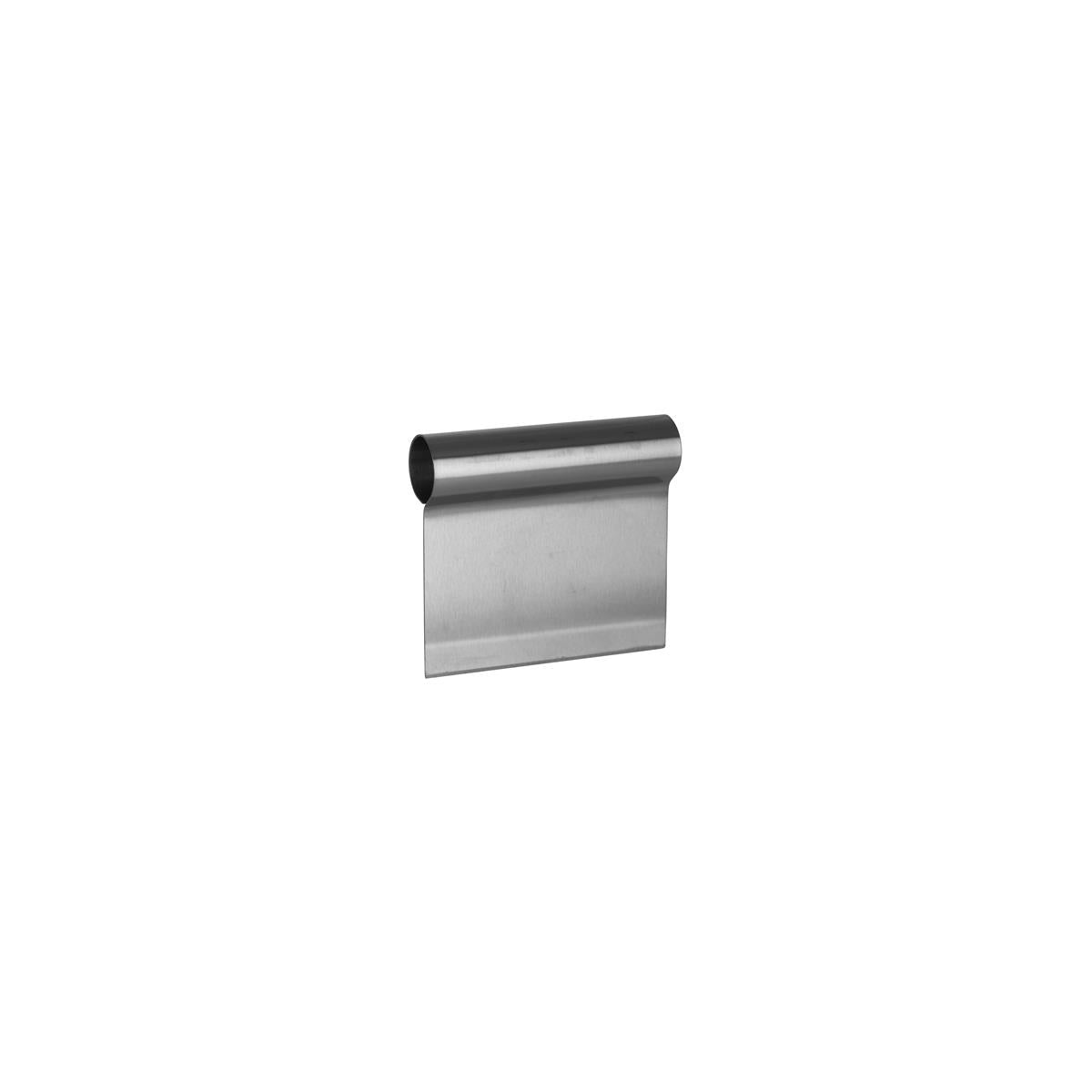 3025 - Dough Scrapers 18/10 Stainless Steel by Chef Inox – Set of 12, 130x120mm