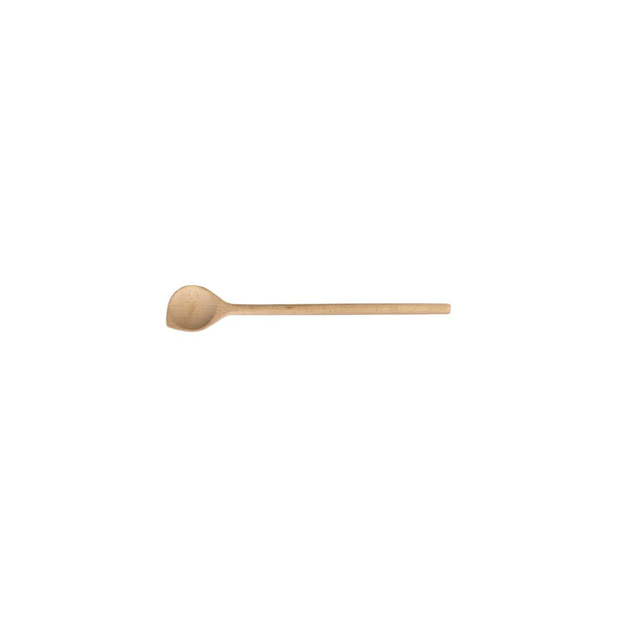 03481 - Chef Inox Wooden Spoon Solid Beechwood 65X55X350Mm