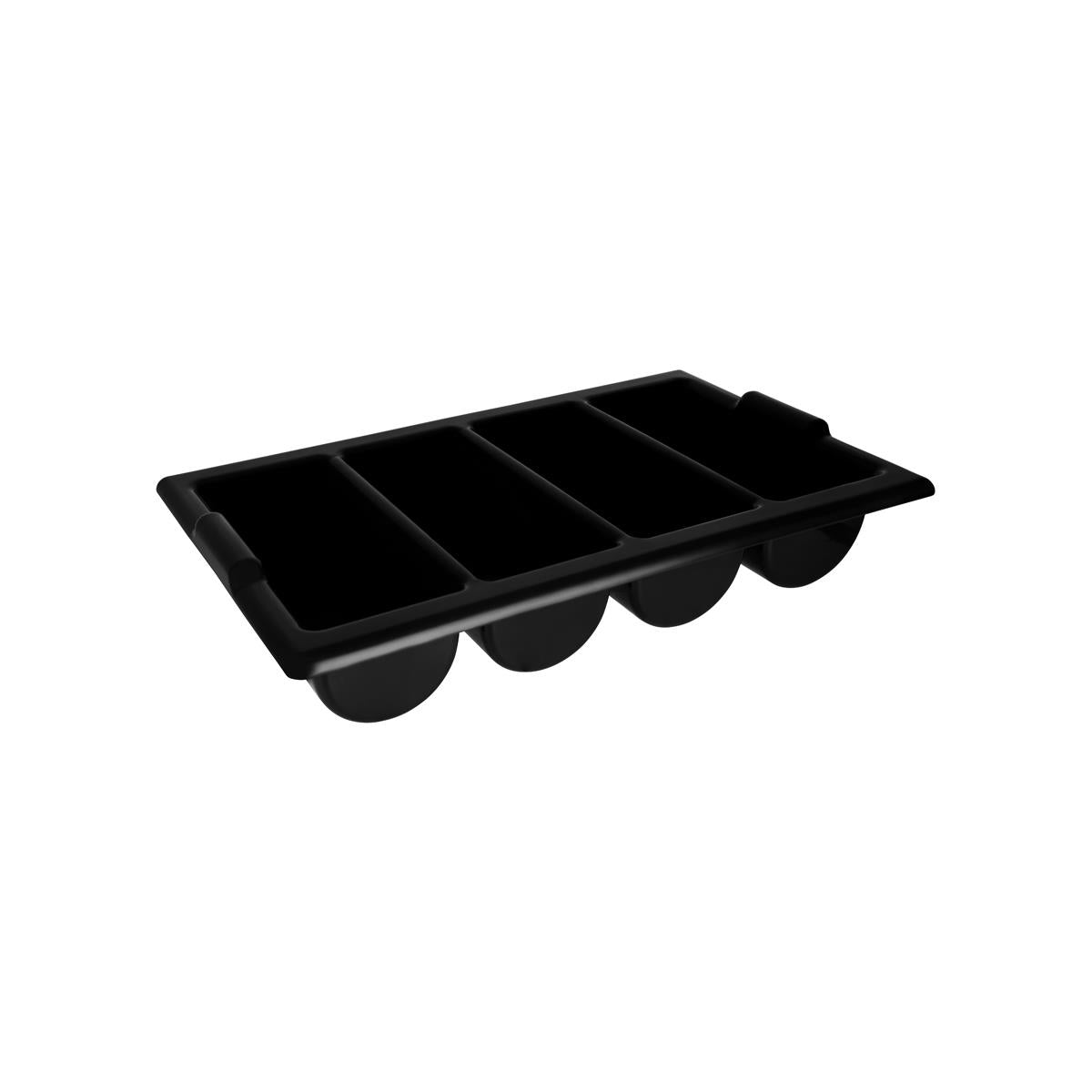 03640-BK - Chef Inox Cutlery Box 4 Compartment