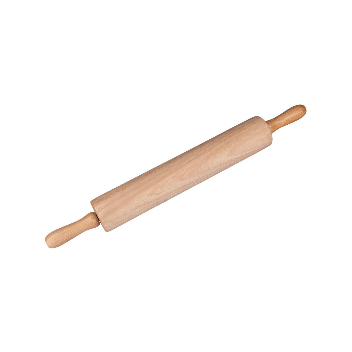 3653 - Chef Inox Rolling Pin Wood W/S/S Ball Bearings - Image 2